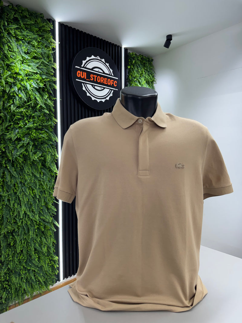 Polo Lacoste ED Paris Marrom