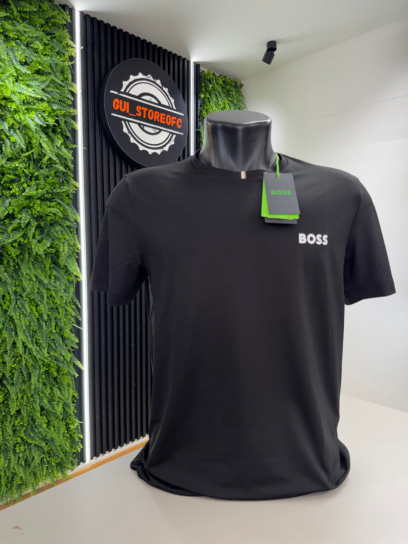 T-shirt Boss Sportiva Preta Lançamento
