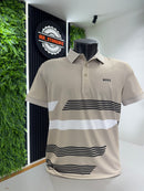Polo Boss Sportiva Off whyte com detalhes