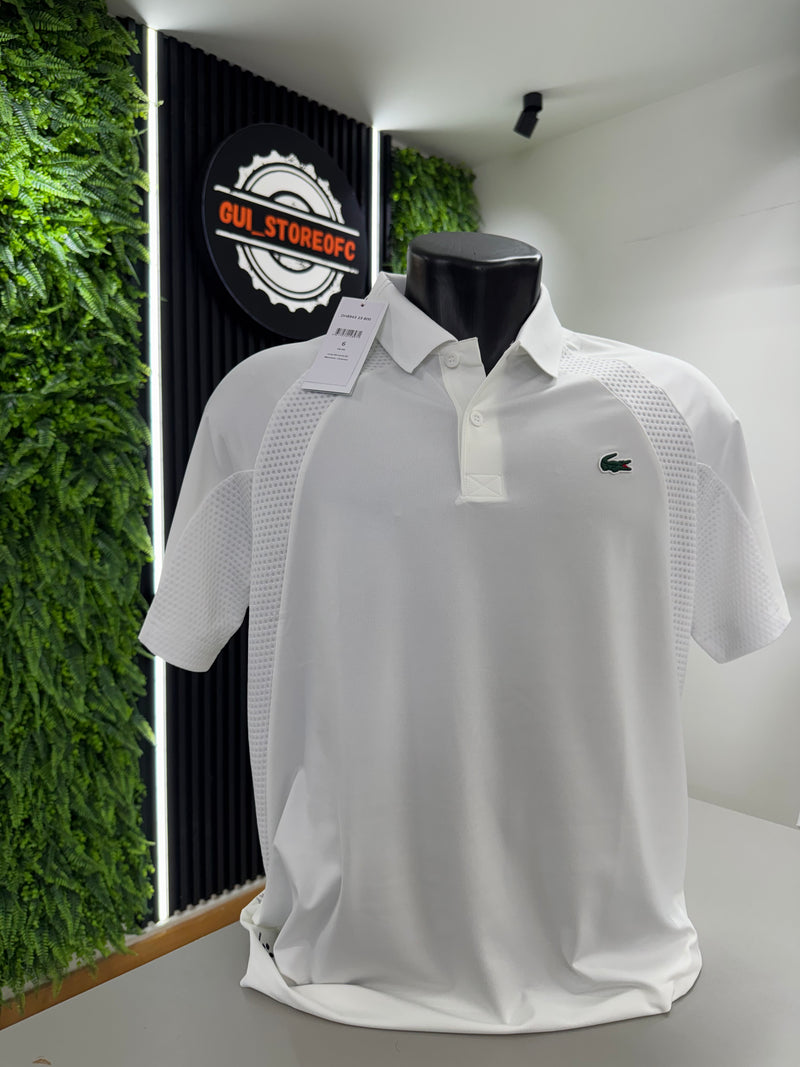 Polo Lacoste Danill Medvedev Branca