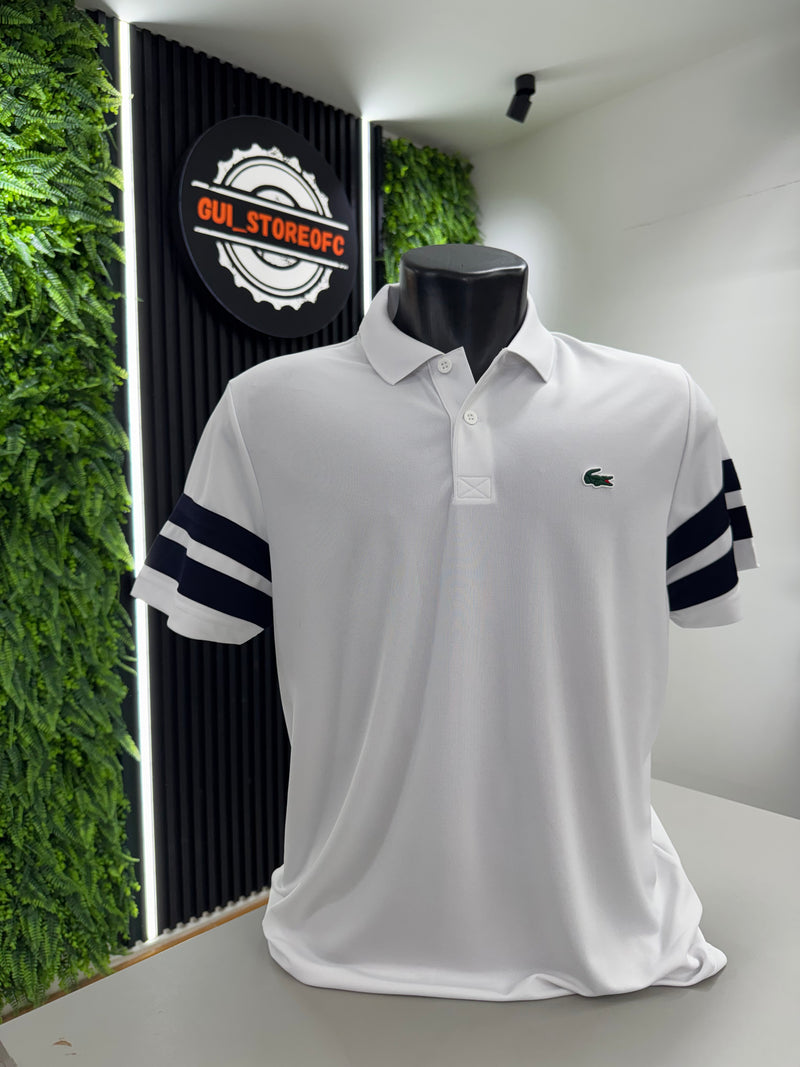 Polo lacoste Sport Branca