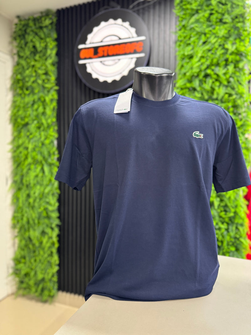 T-Shirt Lacoste Sport Classic Azul Marinho