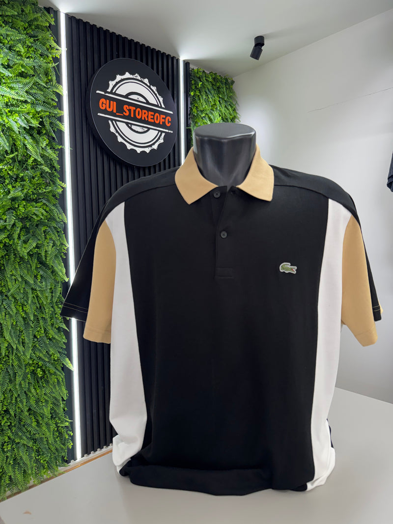 Polo lacoste Collor Block Raridade