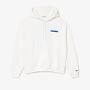 Moletom Lacoste branco com Capuz