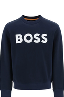 Moletom Boss Azul Marinho sem capuz