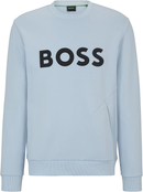 Moletom Boss Azul claro em alto relevo
