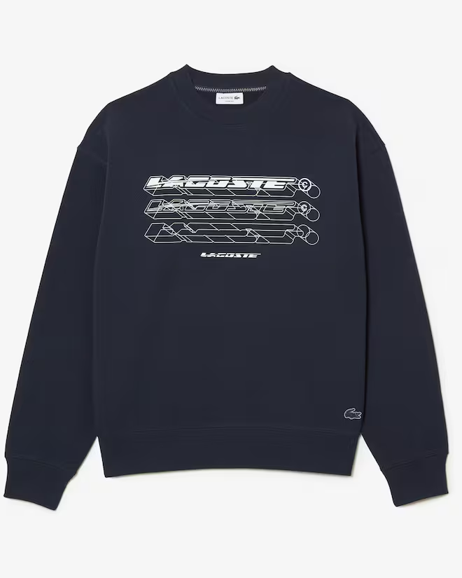 Moletom Lacoste Letreiro 2022 Raridade