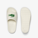 Slide Lacoste branca 2.0