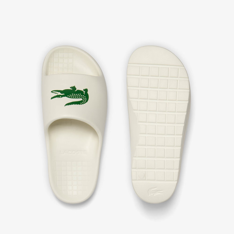 Slide Lacoste branca 2.0